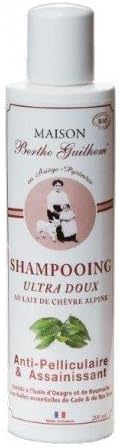 Berthe Guilhem – Chevre Alpine Milk Ultra Gentle Shampoo – Anti pelliculaire and Hair – 200 ml – Organic Cosmetic