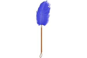 Fuwok Soft Ostrich Feather Tickler Whips Crop
