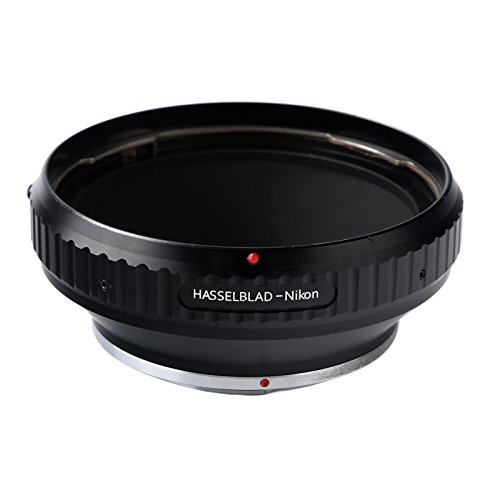 K F CONCEPT Bague d adaptation Adaptateur Monture pour Objectif Hasselblad    Cam  ra Nikon en m  tal