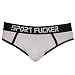 Produktbild Sport Fucker Hooker Open Brief Herren Slip grau/schwarz L