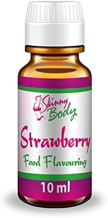 Skinny Body Food Flavourings 10 ml, Various Flavours, Sugar Free, Fat Free, Low Carb (Strawberry)
