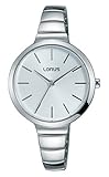 Lorus Watches Damen Analog Quarz Uhr mit Edelstahl beschichtet Armband RG217LX9
