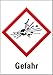 Produktbild LEMAX® Gefahrensymbol Explodierende Bombe GHS01, Gefahr, Folie, 105x148mm