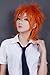 Produktbild Perücke Orange ShortstraightCurly Haar Schwanz cosplay Perücke Kuroshitsuji Puppenspieler Nami Kyoko Rocky orange Anti- Alice Cosplay Perücke Perücke