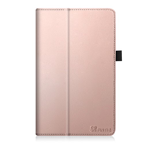 Telekom Tablet Puls Hülle – Fintie Premium Kunstleder Folio Schutzhülle Tasche Etui mit Standfunktion für Telekom Puls 8 Zoll Tablet, Roségold - 7