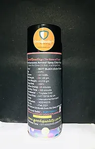 f22 F1 Aerosol Multi Purpose Spray Paint (Matte Black)