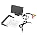 Produktbild Heaviesk 4,3-Zoll-TFT-LCD-Monitor Autoradio-Vollfarbdisplay 2-Kanal-Videoeingänge Visuelle Umkehrung für VCD/DVD/GPS/Kamera
