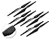 Produktbild 8 Stück DJI Inspire 1 1345 Kohlefaser selbstbefestigende Selbstsichernde Selbstanziehend Luftschraube Propeller Prop Propellerblätter Ccw + Cw für DJI Inspire 1 Quadcopter - Schwarz