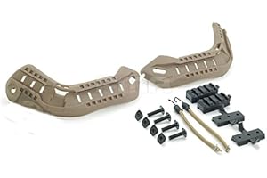 ATAIRSOFT Tactical Airsoft Paintball Rail latéral Militaire Réglage Guide Rails Accessoire pour ACH Mich 2000 Casque DE