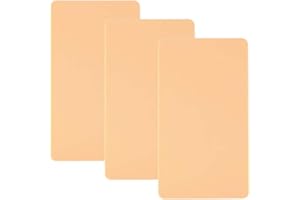 Atomus 3 fogli in silicone per tatuaggi, 2 mm, doppio lato, per principianti e tatuatori esperti