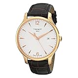 TISSOT Herren-Armbanduhr 42MM BRAUN Schweizer Quarz T0636103603700