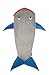 Amigo Global Mermaid Tail Shark Blanket Sleeping Bag For Kids and Teen Hot Sale - Gery