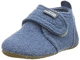 Type: Babyschuh Living Kitzbühel Unisex Baby Babyklett. mit Velourkappe Hausschuhe, Blau (Blue Mountain 559), 23 EU