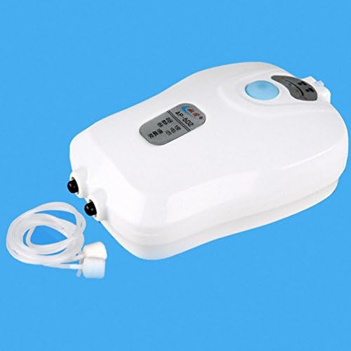 Aquarium Fishing Tank Oxygen Air Bubbles Pump Function Ultra Silent High Energy Efficient echargeable 2200 MAH Battery with 2 Air stone/2M Silicone Tube