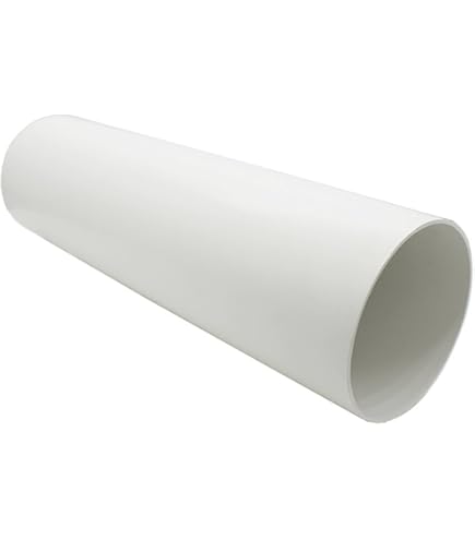 Griglia Esterna ABS Bianco Coperchio Condotto 150mm Con Valvola Antiritorno - Griglia Ventilazione Esterna In ABS Ventilazione Meccanica Controllata
