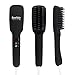 Bestidy Hair Straightener Brush Anion instant Magic Silky Straight Hair Styling, Anti Scald Teeth,Anti Static Ceramic Heating Detangling (Black) RS.4811.00