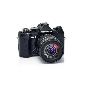 OM-D E-M5 Mark III Black Body with Black M.Zuiko Digital ED 12-45mm F4.0 PRO Lens Kit