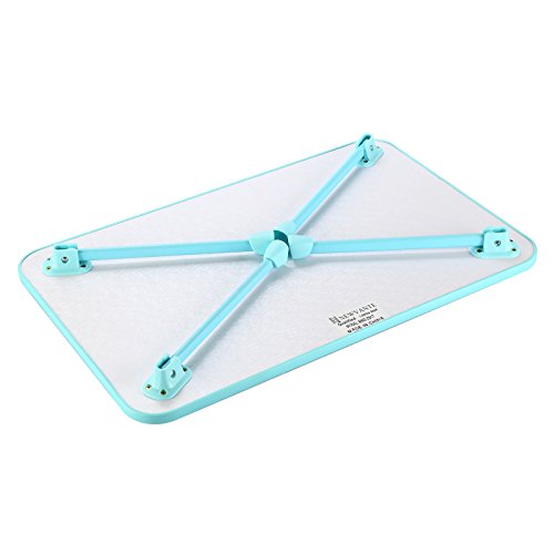 Große Bett Tablett nnewvante Laptop Schreibtisch Schoß Schreibtisch faltbar tragbare stehend Outdoor Camping Tisch, Breakfast Lesung Tablett Halter für Couch Boden Studenten Young Farbe - 5