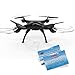Produktbild SYMA X5SC Schwarz Quadrocopter Explorers 2 Drohne mit Ersatzakku, Copter Card 2,4Ghz mit HD Kamera 3D