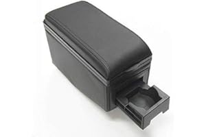 BOLOROMO Mittelarmlehne Armlehne Universal Konsole Mittelkonsole Schwarz