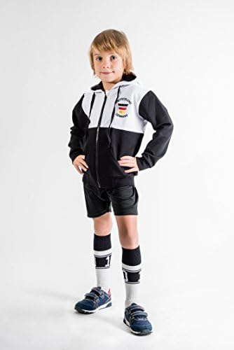 World Cup National Team Gift For Football Fans???Germany Sweat Jacket for Children's Jacket with Hood's 2018?Em Football Training Jacket - 146-152 (EU)