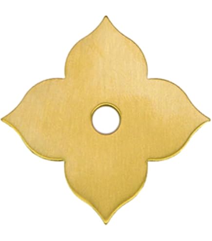 Tiazza 10Pcs Messing Achterplaat Wasmachines Klassieke Meubels Decoratie Pakking Messing Hardware Accessoires (Brons