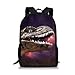 Produktbild fhdc Rucksäcke 3D Animal Print Schultaschen Dinosaurier Schulter Rucksäcke Für Jugendliche Jungen Schultaschen Casual   Cc5499C