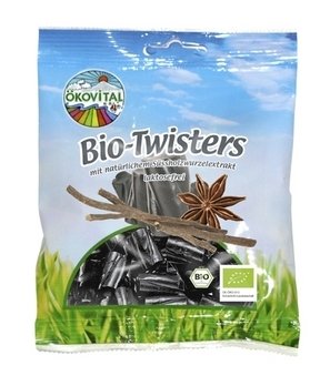 Preisvergleich Produktbild Ökovital, Ökovital Twisters (Lakritz-Stücke) , 100g