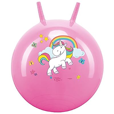 John Ballon Sauteur imprimé pour intérieur & extérieur - re-Gonflable, Solide - Fitness pour Enfants