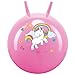 Produktbild John 59004 Einhorn-Bedruckter Hopperball, Hüpfball, Springball, Hopper Ball für Drinnen & Draußen-wiederaufblasbar, robust-Fitness für Kinder Sprungball, Mit Mit Motiv, Pink