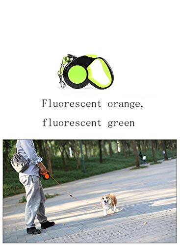 WWG Suministros para Mascotas Correa para Mascotas Cuerda automática de tracción Cuerda telescópica de tracción Cuerda Reflectante