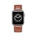 Produktbild Armband für Apple Watch 38mm,PU Leder Ersatzband mit Edelstahl Gürtelschnalle Leder Uhrenarmband für Apple Watch 38mm Series 1/2/3 (Q) (8)