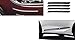 Lowernce premium quality side bidding + Asi bumper protector for Etios Liva (Set of 4 Pc) RS.1199.00