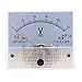 Produktbild perfeclan Analog Volt Panel Messgeräte DC Analog Voltage Panel Meter Stromtester, Messbereich 0-5 V bis 0-600 V - 0-50 V