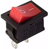 SANEC On Off Switch 2 Pin Unlit 6A 250v