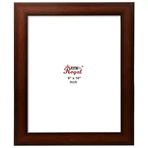 AJANTA ROYAL A-09B Synthetic Wood Photo Frame Insert, 8x10-inches, Brown