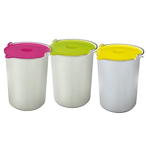 H.Koenig BO325, Speiseeisbehälter für Eismaschine HF250, Volumen: 1,5 L, silber - 2