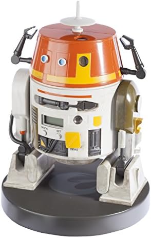 Star Wars Rebels Chopper Projection Clock, Grey, 12x12x16.5 cm