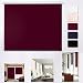 Produktbild SHINY HOME® Rollo Verdunklungsrollo (Breite und Höhe) 120 x 175cm für Fenster Tür Klemmträger Fensterrollo Silberbeschichtung (Weinrot)