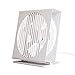 Produktbild Mini USB Tischventilator Tragbarer Silent Fan 2 Geschwindigkeiten Kleine Leise Reiselüfter für Home Office Schlafzimmer Camping Wandern LINGZE