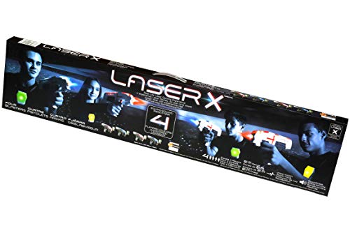 Laser X 4 Player Pack Real Life Laser Gaming Experience