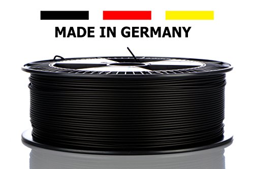 Material 4 Print - 3D-Filament - Schwarz - PLA-Kunststoffdraht - Ø 2,85mm 2kg 3D-Druckmaterial