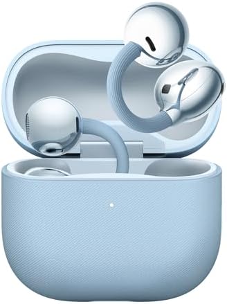 HUAWEI FreeClip 2 Blu, Cuffie Bluetooth Wireless, Design ultra-Leggero, per il massimo del comfort, Ascolto adattivo open-ear, Chiamate Cristalline, Fino a 38 ore, iOS e Android, Garanzia di 30 Mesi