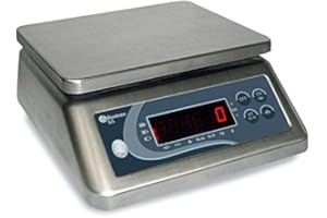 Balanza Baxtran SS30 Acero Inoxidable (30kg x 2g) | Protección IP67 | Plato 23x19 cm | Doble Pantalla LED