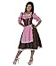 Produktbild Pierro´s Kostüm Dirndl Josefa Oktoberfest Damenkostüm Kleid Dirndl Bluse Größe 40 42 44 46 48 50 für Karneval, Fasching, Halloween, Motto Party / Nationen, Deutschland, Bayern, Tirol, Dirndl