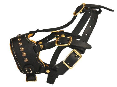 Dean-Tyler-Apollo-64-Leather-Padded-Muzzle-BlackTan