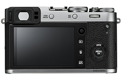 Fuji X100F 24.3 MP 3-Inch LCD CSC Camera with 23 mm f/2.0 Fujinon Lens Kit - Silver