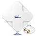 Produktbild SMA 4G Hochleistungs LTE Antenne 35dBi Wifi Signal Booster Verstärker Modem Adapter Netzwerk Empfänger Antenne mit hoher Reichweite für Mobile Hotspots (SMA Stecker Male)
