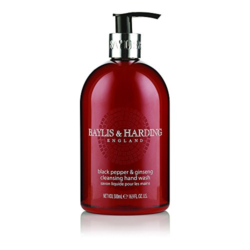 Baylis y Harding Mosaico para hombre Negro Pimienta y Ginseng Hand Wash 500ml