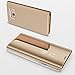 Produktbild HUDDU Schutzhülle für Samsung Galaxy A5 2017 Spiegel Hülle Flip Slim Handyhülle Leder Tasche Clear Wallet Case Cover Build-in Stand Überzug Mirror Hardcase für Samsung Galaxy A5 2017 Klapphülle